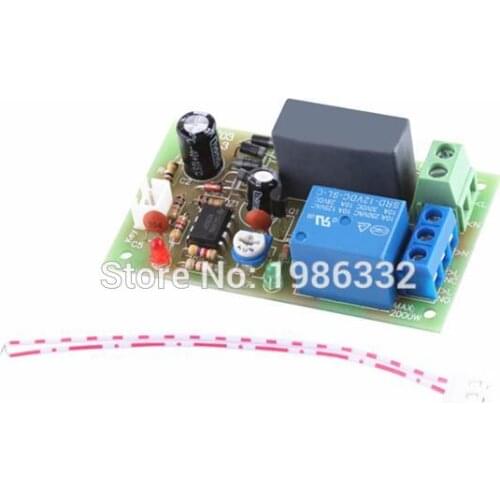 WS16 AC 220V 230V 240V Trigger Delay Time Timing Relay NE555 Module Delay Timer Turn Off 0 ~ 60 seconds Adjustable Switch