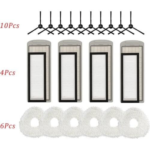 Replacement Side Brushes Hepa Filters Mop Cloth for Narwal J1 YJCC001-1 Robot Vacuum Cleaner Accessories Cleaning Parts Sweeper