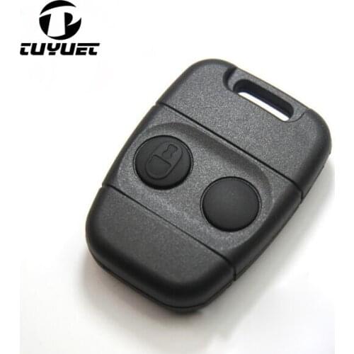 2 Buttons Replacement Remote Key Shell for Land rover freelander evoque Car Key Blanks Case