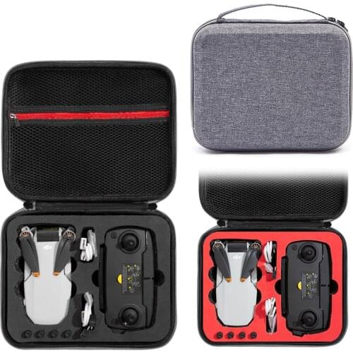 Drone Shoulder Bag For DJI Mini SE Portable Storage Nylon Gray Handbag Waterproof Carrying Case Box Hard Strap Accessories