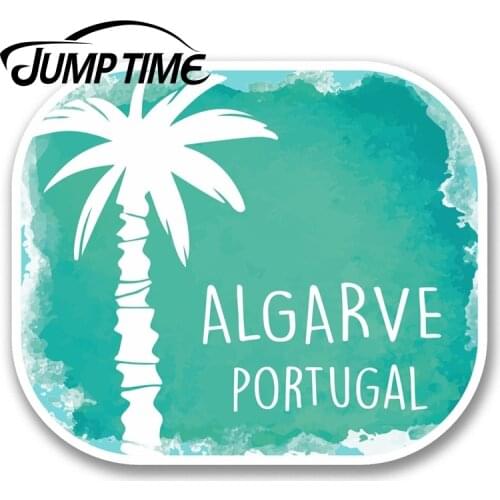 Jump Time for Algarve Portugal Vinyl Sticker Laptop Travel Luggage Label Tag Car Assessoires Decals Vinyl Car Wrap DIY