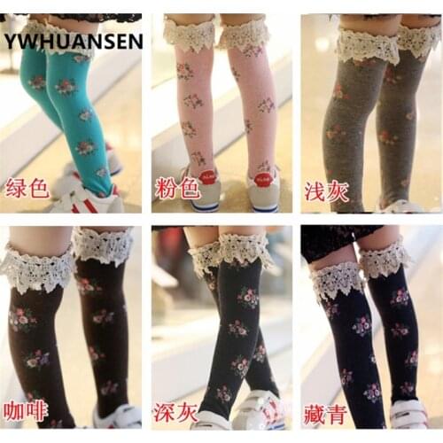 YWHUANSEN Printed Tights For Girls