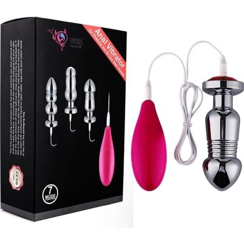 10 Mode Vibration Anal Beads Vibrator Prostate Massage Anal Plug Anal Sex Toys for Women Masturbator for Men Dildo Vibrators