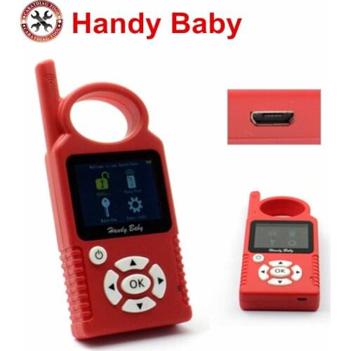 2018 Original Handy Baby CBAY Hand-held Car Key Copy Key Programmer for 4D/46/48 Chips Wholesale DHL Free Shipping