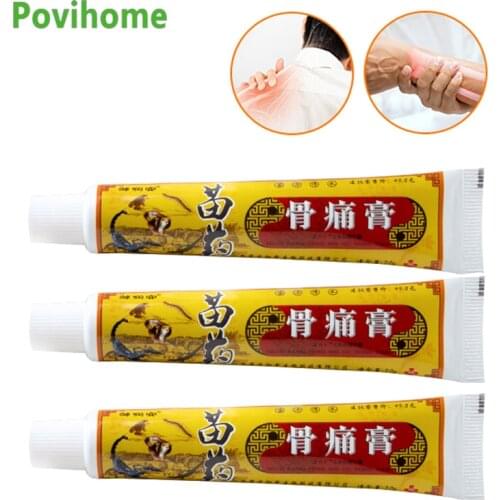 3Pcs Analgesic Balm Joint Pain Relief Cream Arthritis Rheumatism Orthopedic Treatment Ointment Bone Spurs Shoulder Body Massage