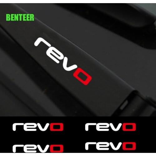 4pcs Revo Car Windshield Wiper Sticker For Volkswagen Golf 6 R32 R35 MK6 MK7 CC GTI RLINE BORA Sagitar