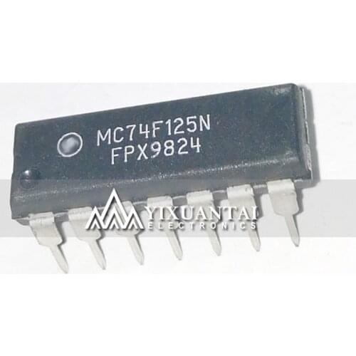 5pcs/lot Free Shipping! 100% New Original MC74F125N MC74F125 74F125 DIP