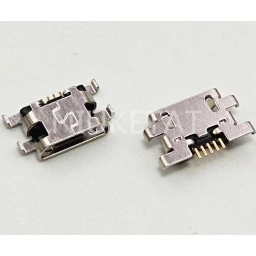 50pcs Micro USB 5Pin Jack Connector reverse socket Data charging port tail plug For Gionee GN5005 youmi 4S mobile phone Mini