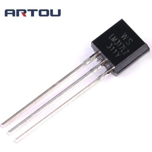 50PCS LM317 LM317L Voltage Regulator 1.2V to 37V 100mA 0.1A TO-92 Package