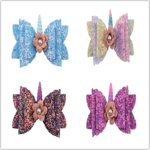 6 color Pet dog hair accessories hairpin party Hairpin childrens Halloween headband big butterfly hairpin chi