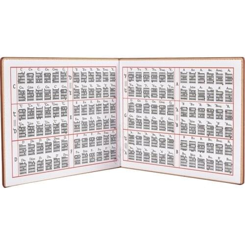 6 String Guitar Chord Book Progressions Chart Songwriter Guide Teaching