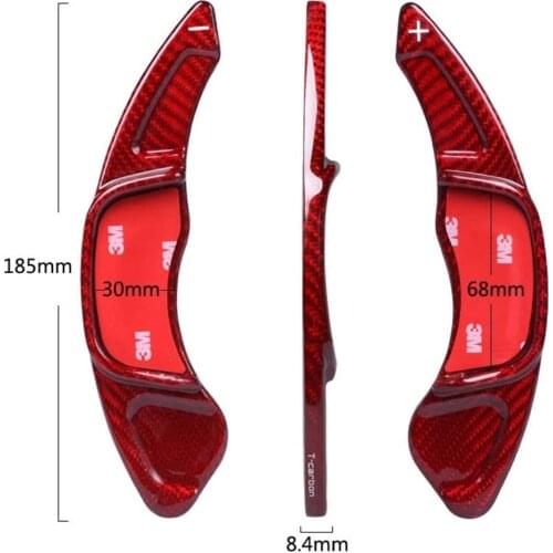 Car Steering Wheel Shift Paddle Glass Fiber Extension Switch Steering Suitable for Golf 7 Scirocco Sagitar GLI Lingdu GTS