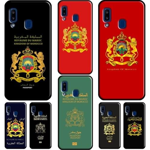 Morocco Flag Coat Of Arms For Samsung Galaxy A21S A31 A41 A51 A71 A20 e A30 A50 A70 A12 A42 A32 A52 A72 Phone Case