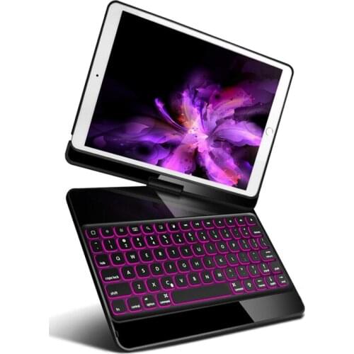For iPad Pro 10.5 Keyboard 360 Rotate iPad Pro 10.5 Case Keyboard Backlit Bluetooth For iPad Pro 10.5 Smart Keyboard