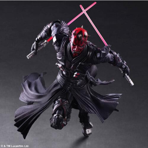 Play Arts Star Wars Darth Mual Action Figure Collectible Model Toy