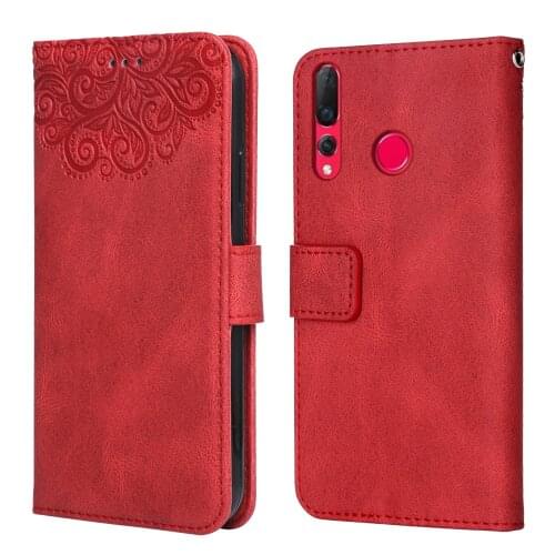 For Huawei Y9 Prime 2019 Flower Embossing Case STK-L21 STK-L22 STK-LX3 Wallet Flip Leather Case for Y9 Prime 2019 Cover