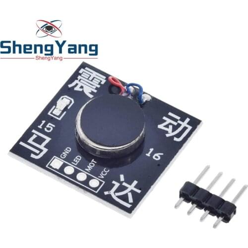 ShengYang 5V Vibrating Vibration Motor Module High and Low Level Vibration Mini Motor Module for Arduino