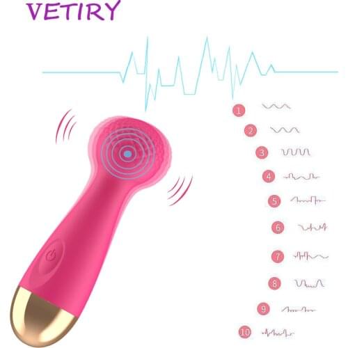 VETIRY Powerful Magic Wand AV Vibrator Sex Toys for Women Clit Stimulator Sex Shop Adult Toys G Spot Vibrating Dildo for Women