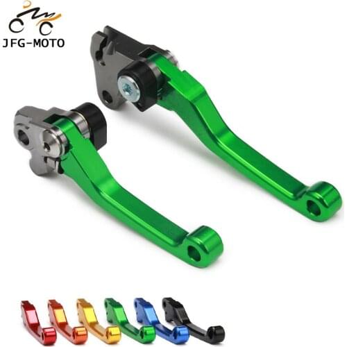 Motorcycle Aluminum CNC Brake Clutch Lever For KAWASAKI KLX450R 2008 2009 2010 2011 2012 2013-2015 YAMAHA WR250F WR450F 05-15