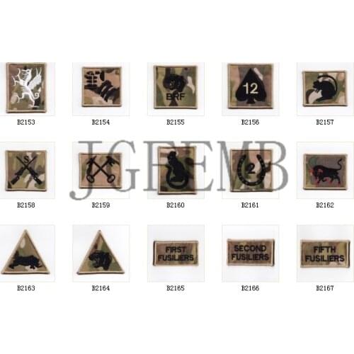 British Army Multicam MTP military Embroidery patch