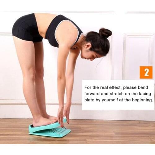 Anti-Slip Adjustable Foot Calf Stretcher Incline Board Body Stretching Tool for Sports Yoga Massage Fitness Pedal Stretcher
