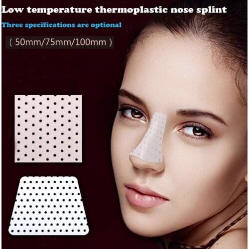 Low temperature thermoplastic nasal splint plastic surgery plastic plate orthopedic orthopedic fixator
