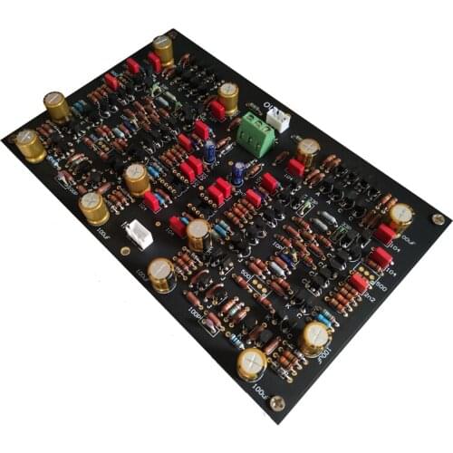 Latest Gold Throat Preamp HIFI Audio Single-ended, Balanced Amplifier Board A100SSD A100SSDP