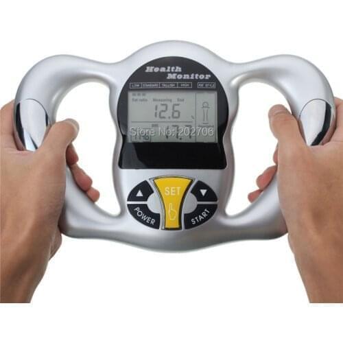 New Arrival Mini Digital LCD Portable Digital Handheld Body Mass Index BMI Meter Health Fat Analyzer Monitor