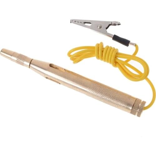 New arrival Copper Car Motor Auto Circuit Tester 6/12/24V Gauge Test Voltmeter Light Pen