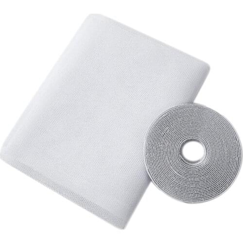 1 Pcs Self-adhesive Indoor Window Insect Fly Mosquito Window Screen Curtain Mosquito Netting Door Anti Mosquito Net 3 Color