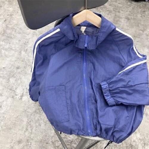 Spring Summer Baby Girl Coats Long Sleeve Boy Jackets Sun Protection Clothes Baby Boy Fall Jacket