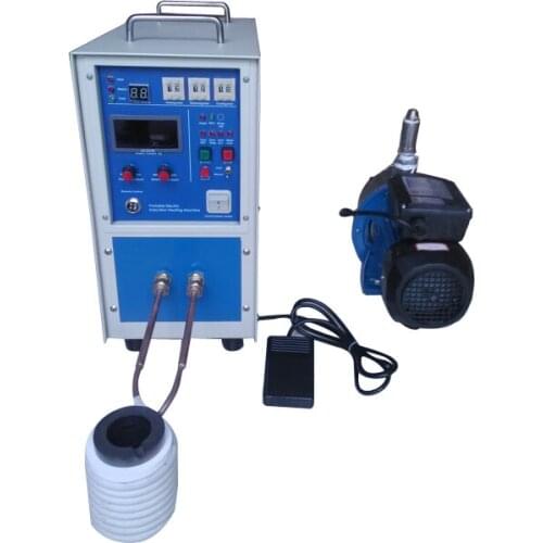 High Frequency Electric Crucible Melting Furnace Mini Induction Melting Furnace 2kg Capacity Gold Induction Melting Furnace