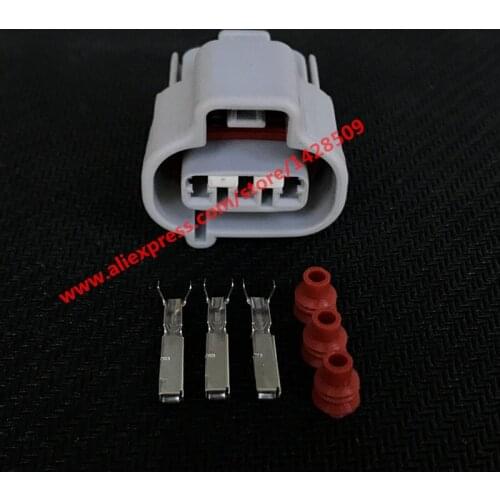 20 Sets 3 Pin DS-BN-3F-GR Waterproof Automobile Connector VSS Speed Sensor 90980-11145 For TOYOTA Carola Corolla Alto 11143