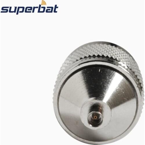 Superbat 5 pcs N-MMCX Adapter N Plug Male to MMCX Jack Female Straight RF Coaxial Connector