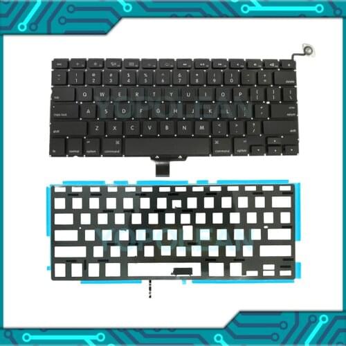 5Pcs/lot New Laptop A1278 US Keyboard With Backlight For Macbook Pro 13 inch 2009 2010 2011 2012 Year