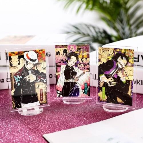 Anime Demon Slayer Kimetsu no Yaiba Kamado Tanjirou Kamado Nezuko Acrylic Stand Figure Model Desk Decor Toy Gifts