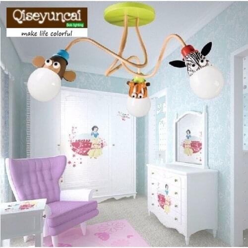 Free shipping Childrens room ceiling lamp Boy Girl Bedroom lamp room lighting LED cartoon lamp creative lamp for children