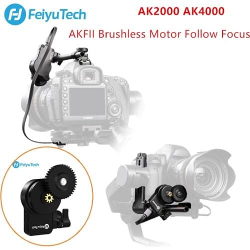 Feiyutech Motor Follow Focus AKFII Brushless Motor Follow Focus Ring Kit for AK2000 AK4000 AK Series DSLR Stabilizer Gimbal