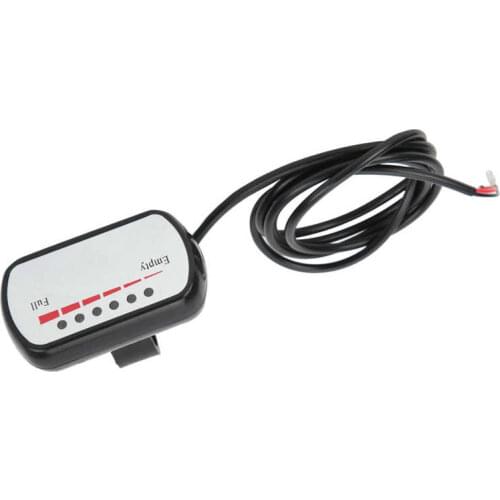 36V Battery Capacity Indicator 36V Power Battery Displayer High Safety Factor Practical Functions for Electric Bicycle