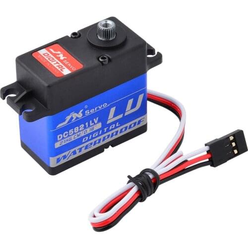 JX DC5821LV Servo 21KG Waterproof Full Metal Gear for 1/8 1/10 Scale RC Car Buggy Crawler for TRAXXAS RC4WD TRX-4 SCX10 D90