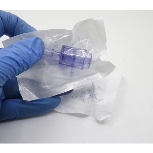 KoreaVacuum Mesotherapy Gun Needle Negative Pressure Accessories Facial Special Treatment Beauty Apparatus blue Needle Small