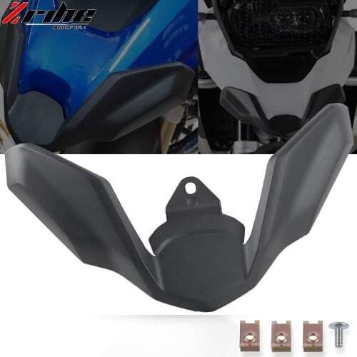 Motorcycle Front Wheel Fender Cover Beak Nose Cone Extension Cowl Carbon For BMW R1200GS LC 2018 2019 R1250GS 2019 Accessories