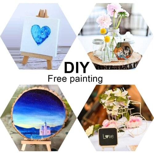 Mini Wood Display Easel Table Number Name Place Card For Wedding Decoration