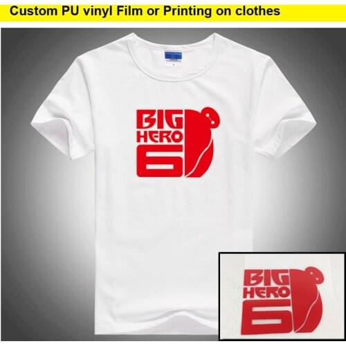 Wholesale PU Heat Transfer-film/Custom Printing on T-shirts Candy Color Pu Flex Heat Transfer-film Vinyl print on Clothes