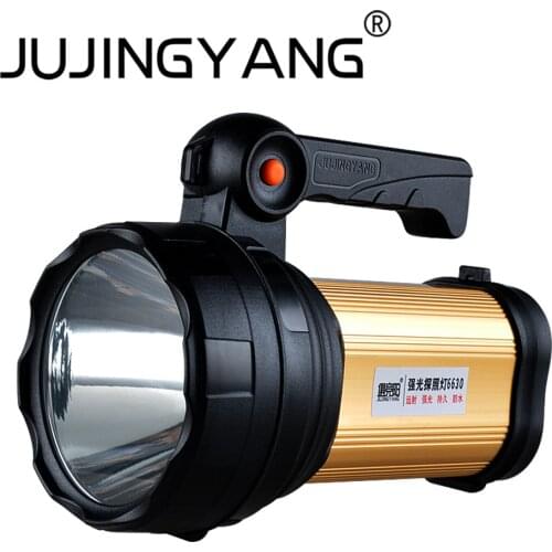 4V6.5Ah outdoor lighting portable emergency searchlight, tent camping multi-function LED glare searchlight