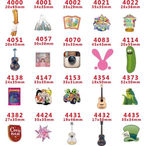 2018 new arrival Free shipping 30 pcs/package printed resin planar flat-back resins for Hair Bow Decoration PR4000