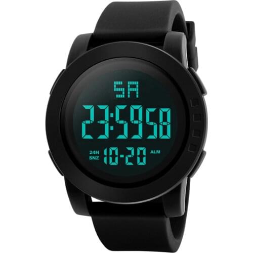 Luxury Men Analog Digital Watch Silicone Military Sport LED Watches For Mens Waterproof Wrist Watch Male Alarm Clock relogio