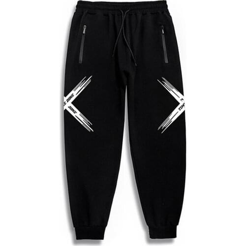 Spring Summer Men Jogger Streetwear Casual Harem Pant Oversize Sweatpants Elastic Waist Black Zipper Pocket Trousers Plus Size