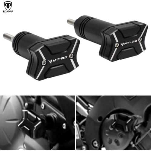 ROAOPP Frame Sliders Crash Pad Falling Protector Guard For Yamaha MT-09 MT09 FZ-09 FZ09 2015-2016 engine protection Sliders