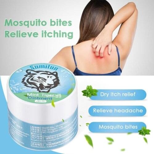 10g Tiger Balm Cooling Oil Relieve Cold Headache Dizziness Prevent Mosquito Bites Anti Itching Ointment For Topical Itchy Skin